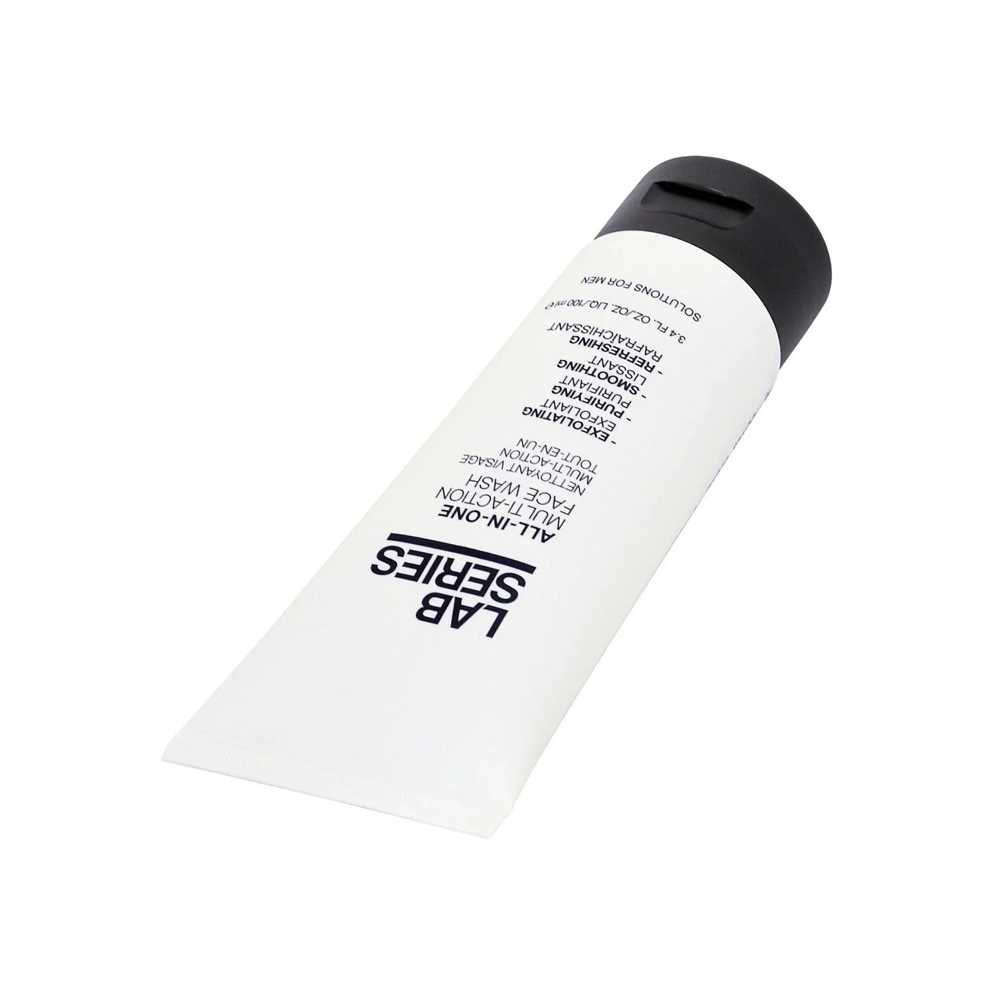 LAB SERIES Clean All-In-One Multi-Action Face Wash For Men 100ml Exfoliate NEW